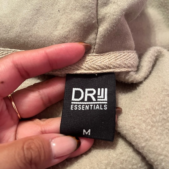 Essentials Light Tan Hoodie - Picture 3 of 4